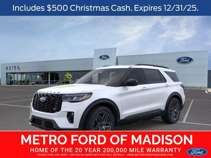 new 2025 Ford Explorer car, priced at $57,532