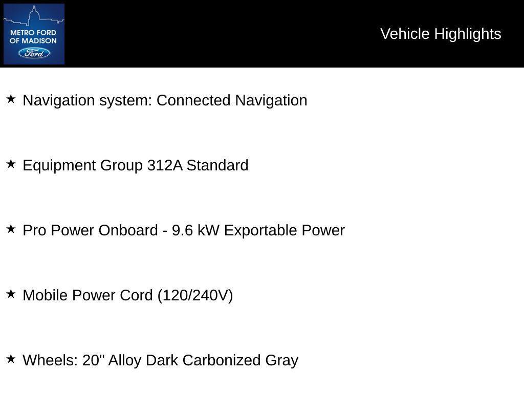 new 2025 Ford F-150 Lightning car, priced at $67,118