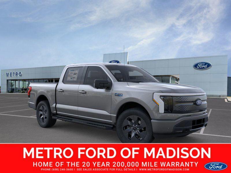 new 2025 Ford F-150 Lightning car, priced at $65,622