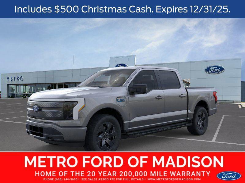new 2025 Ford F-150 Lightning car, priced at $67,118