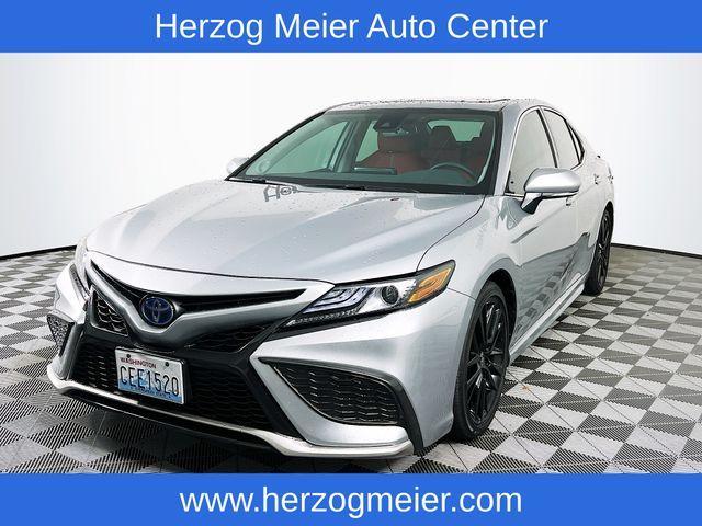 used 2022 Toyota Camry Hybrid car, priced at $29,988