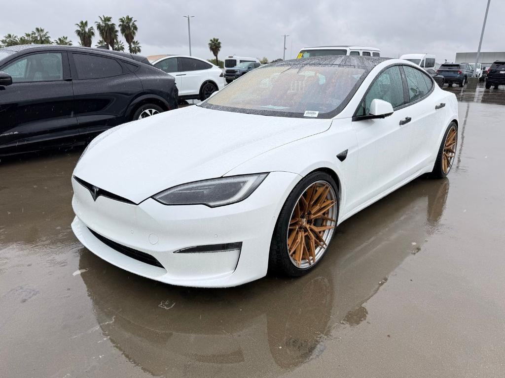used 2022 Tesla Model S car, priced at $56,495