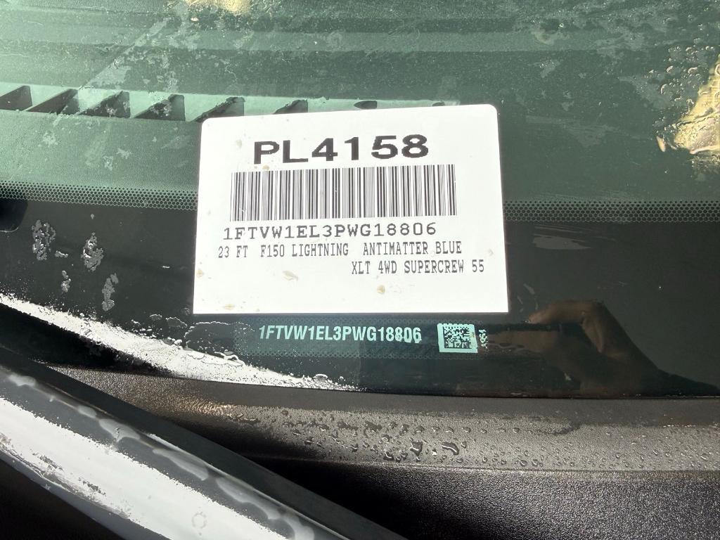 used 2023 Ford F-150 Lightning car, priced at $38,900