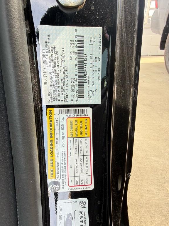 used 2024 Ford Mustang car, priced at $46,500