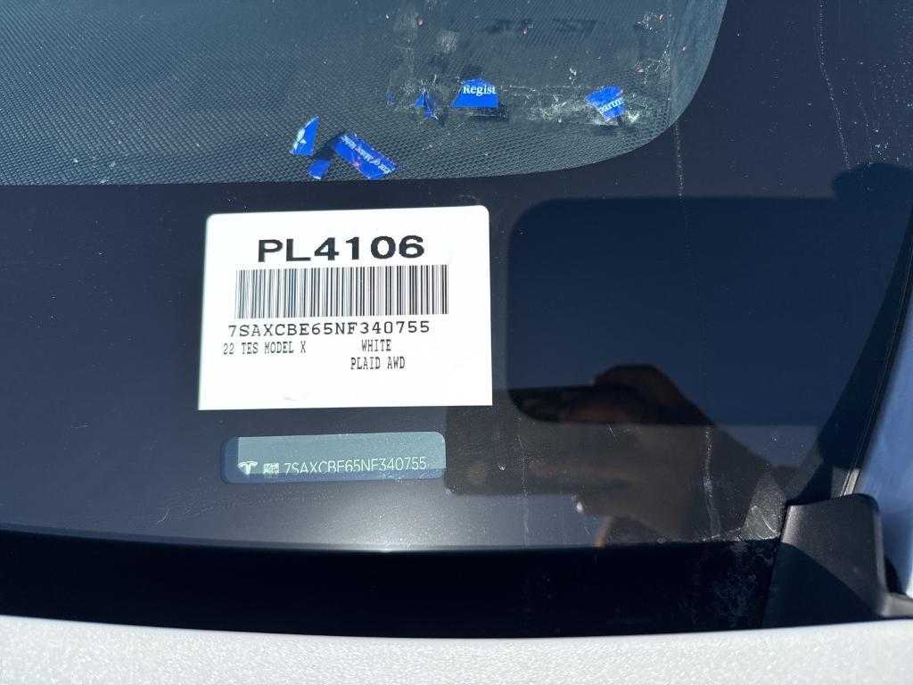 used 2022 Tesla Model X car, priced at $56,140