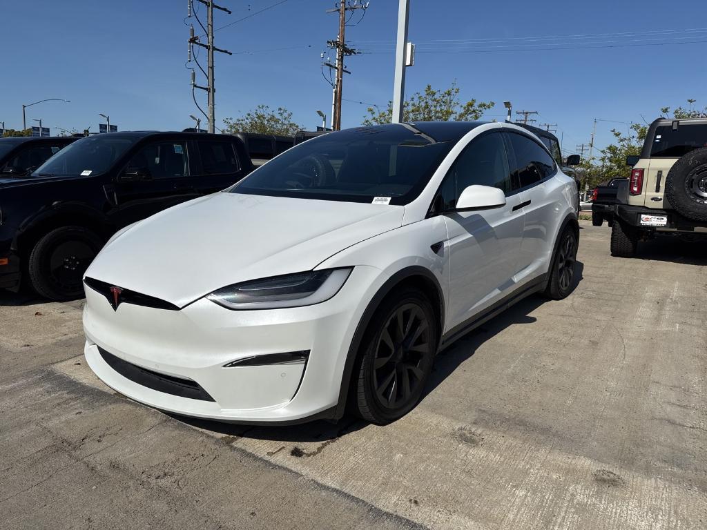 used 2022 Tesla Model X car, priced at $56,140