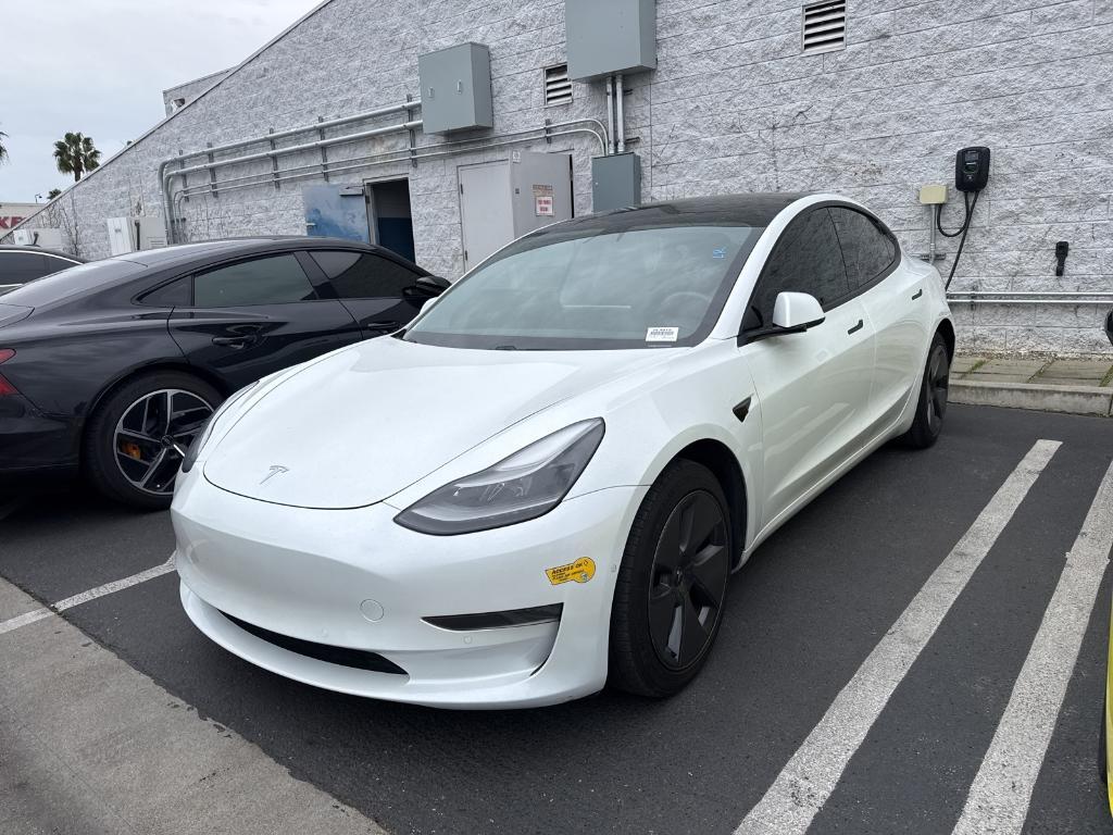 used 2021 Tesla Model 3 car, priced at $22,500