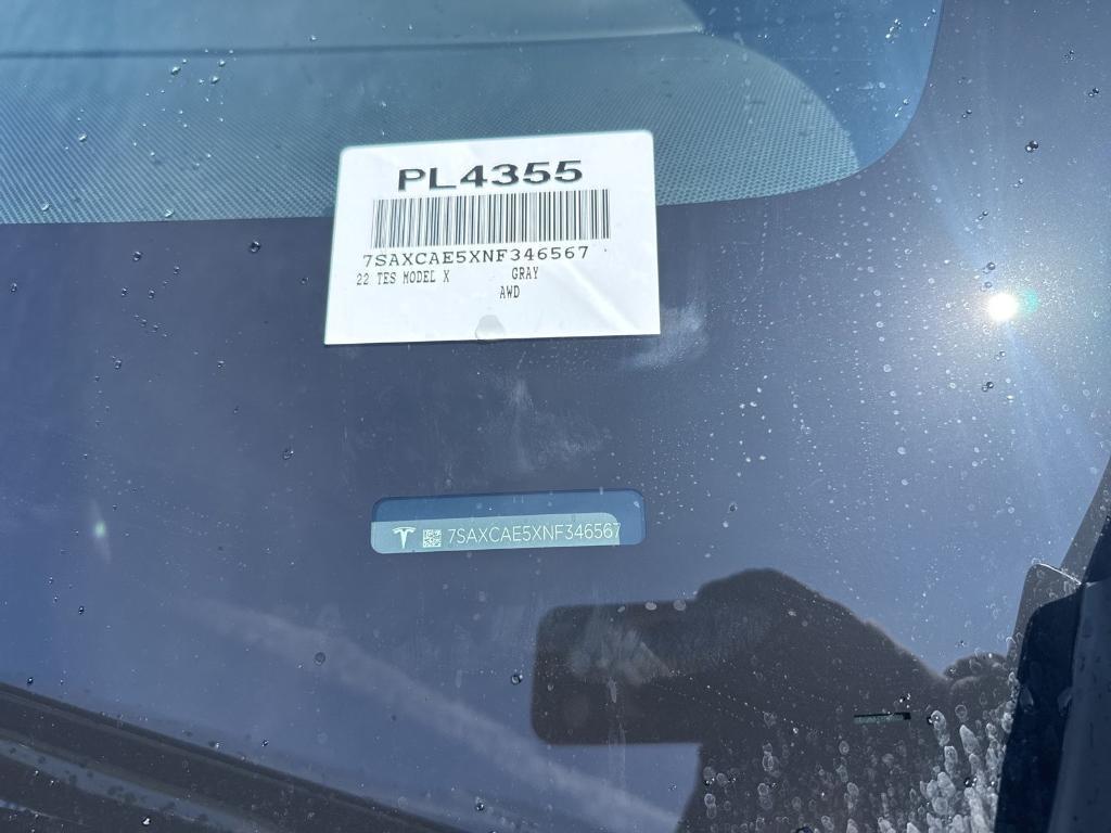 used 2022 Tesla Model X car, priced at $57,896