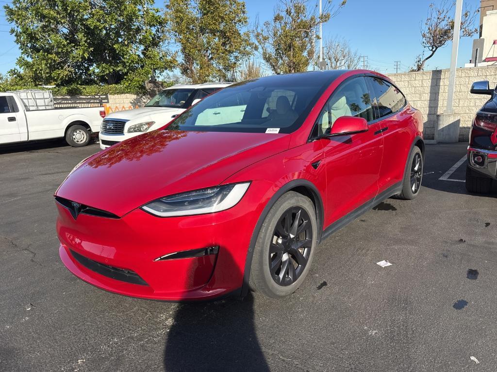 used 2022 Tesla Model X car, priced at $57,794