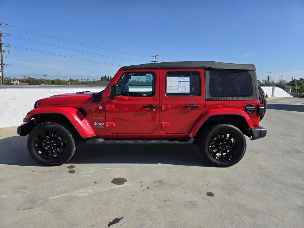 used 2022 Jeep Wrangler Unlimited 4xe car, priced at $22,822
