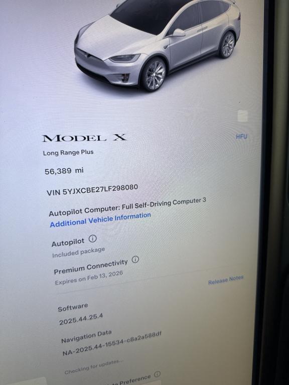used 2020 Tesla Model X car, priced at $35,934