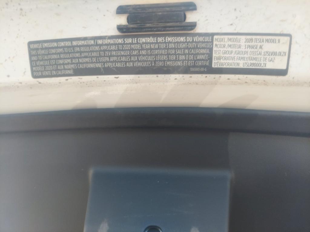 used 2020 Tesla Model X car, priced at $35,934