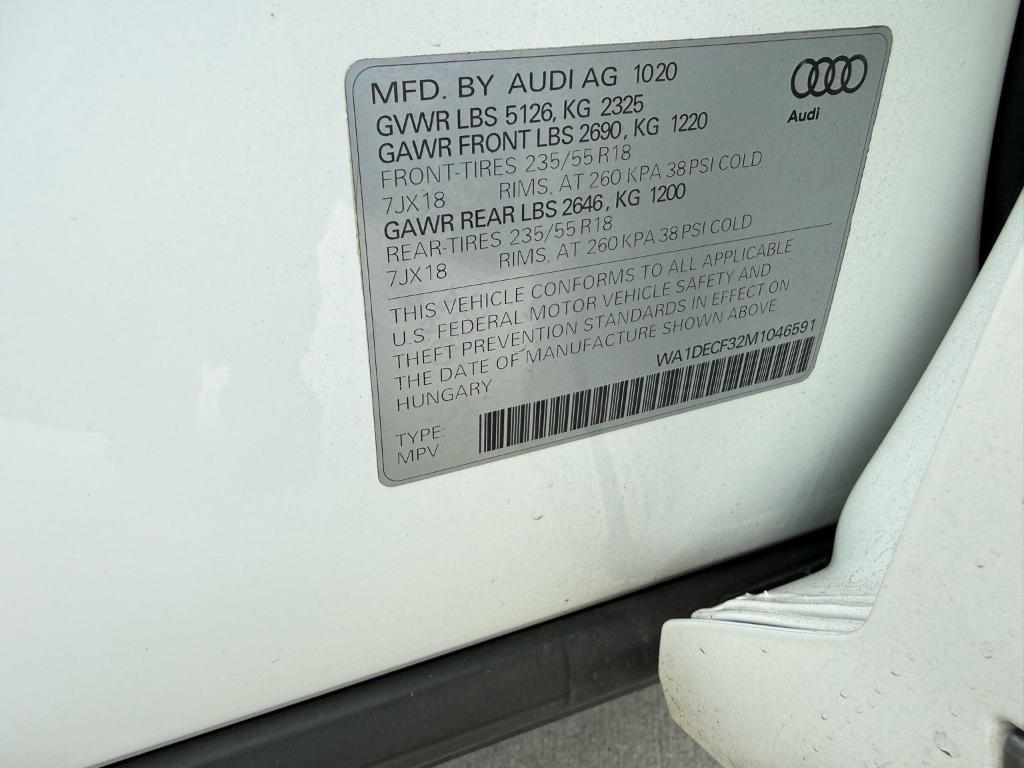 used 2021 Audi Q3 car, priced at $22,900