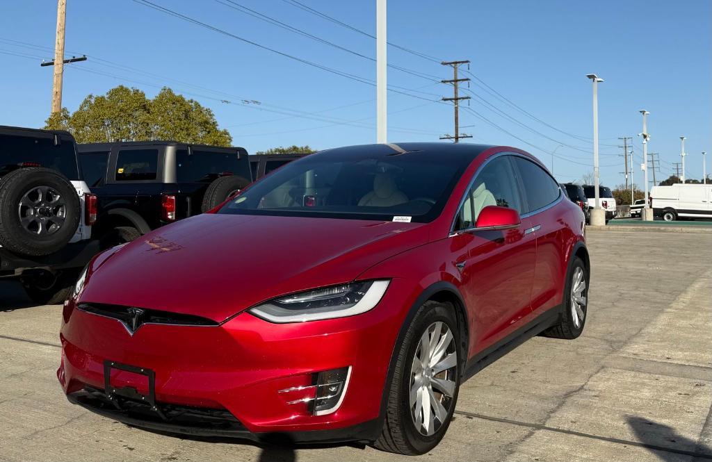 used 2020 Tesla Model X car, priced at $37,286