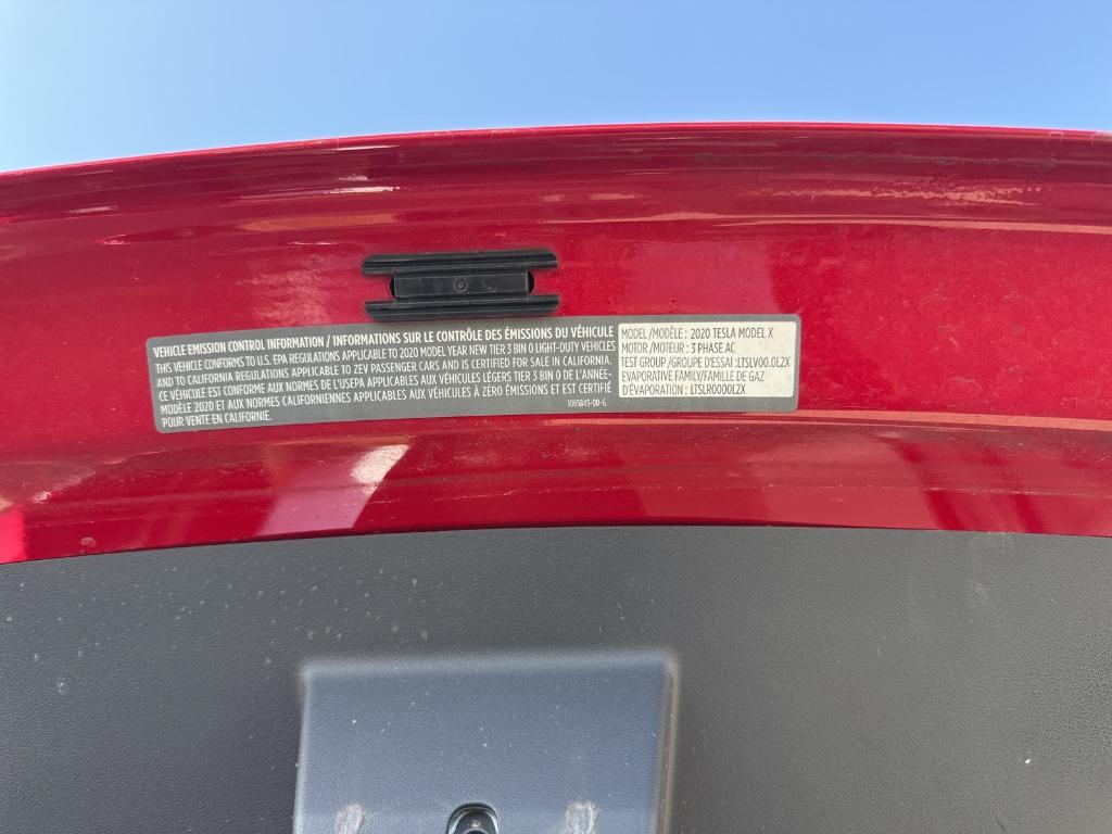 used 2020 Tesla Model X car, priced at $37,286