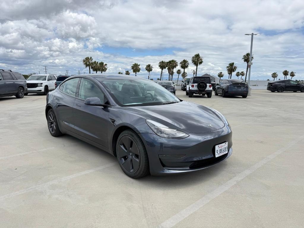 used 2023 Tesla Model 3 car, priced at $23,900