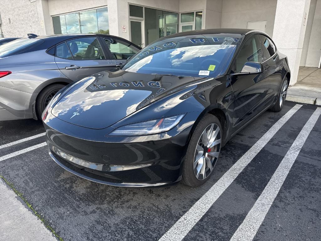 used 2025 Tesla Model 3 car, priced at $34,984