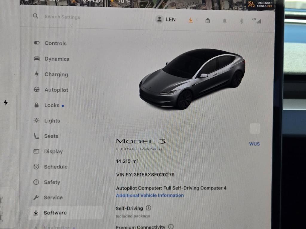 used 2025 Tesla Model 3 car, priced at $37,470