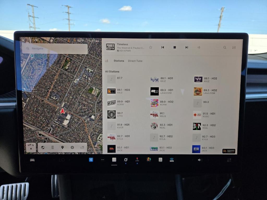 used 2022 Tesla Model S car, priced at $54,922