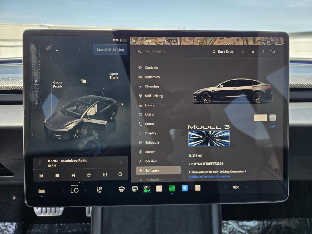 used 2024 Tesla Model 3 car, priced at $41,854