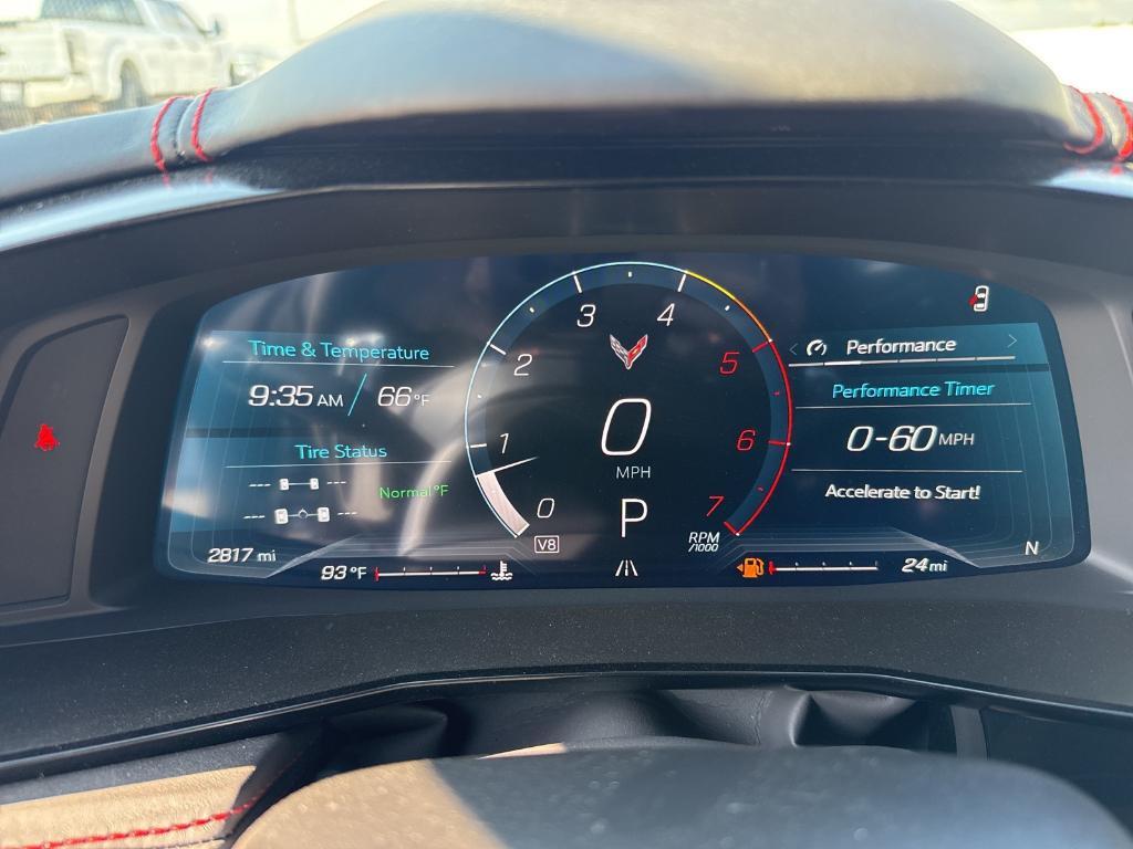 used 2024 Chevrolet Corvette car, priced at $76,900