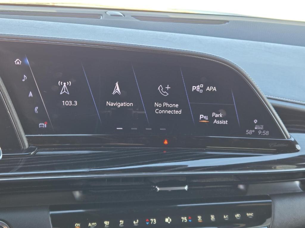 used 2023 Cadillac Escalade car, priced at $64,786