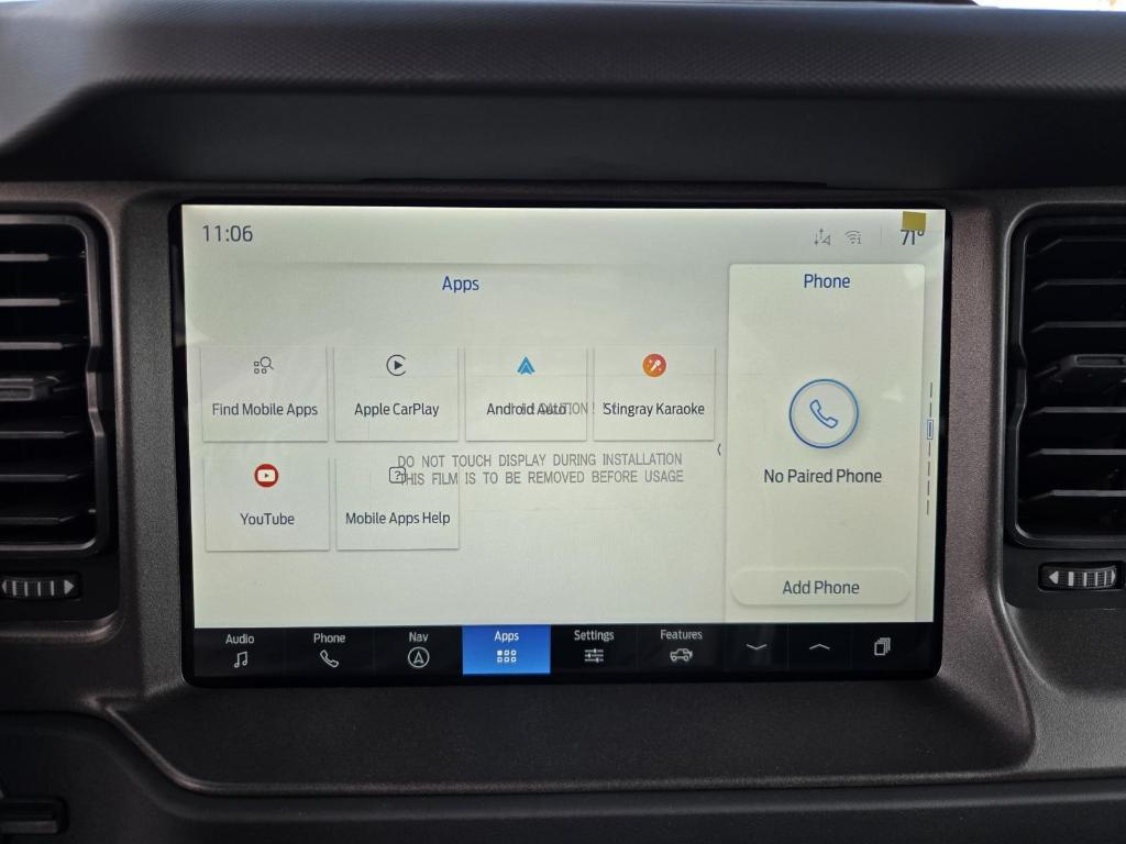 new 2025 Ford Bronco car, priced at $44,511