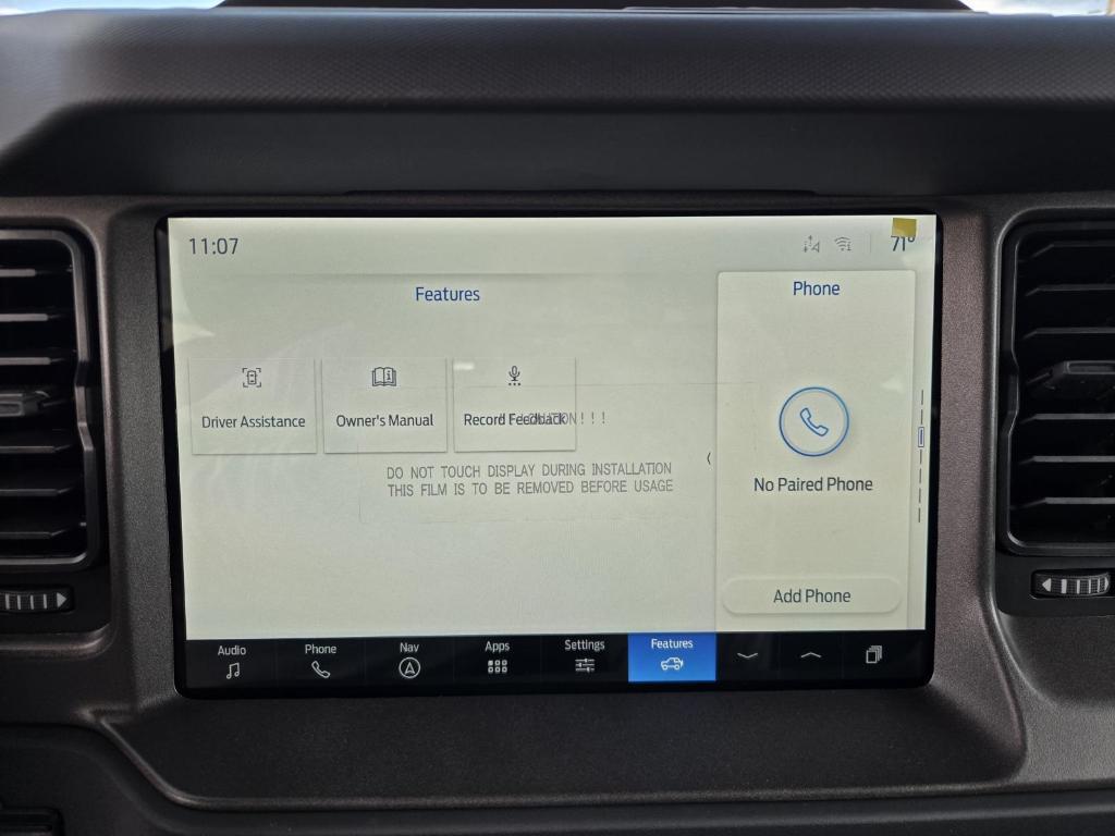 new 2025 Ford Bronco car, priced at $44,511