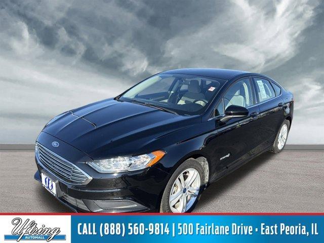 used 2018 Ford Fusion Hybrid car, priced at $19,888