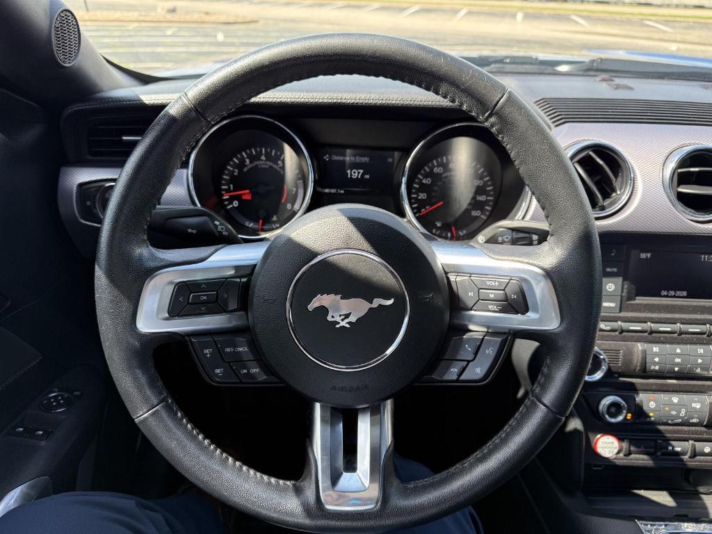 used 2017 Ford Mustang car, priced at $28,400