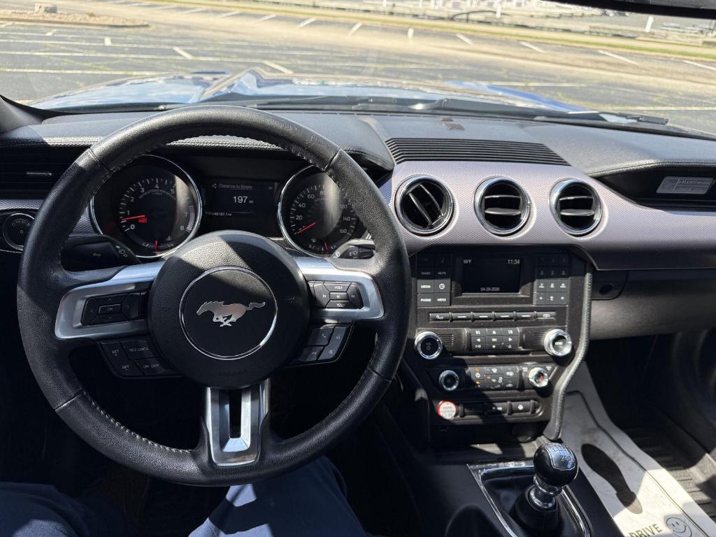 used 2017 Ford Mustang car, priced at $28,400