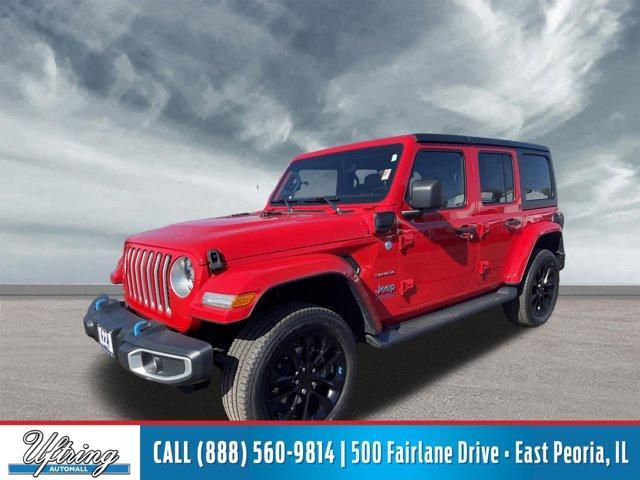 used 2022 Jeep Wrangler Unlimited 4xe car, priced at $27,963