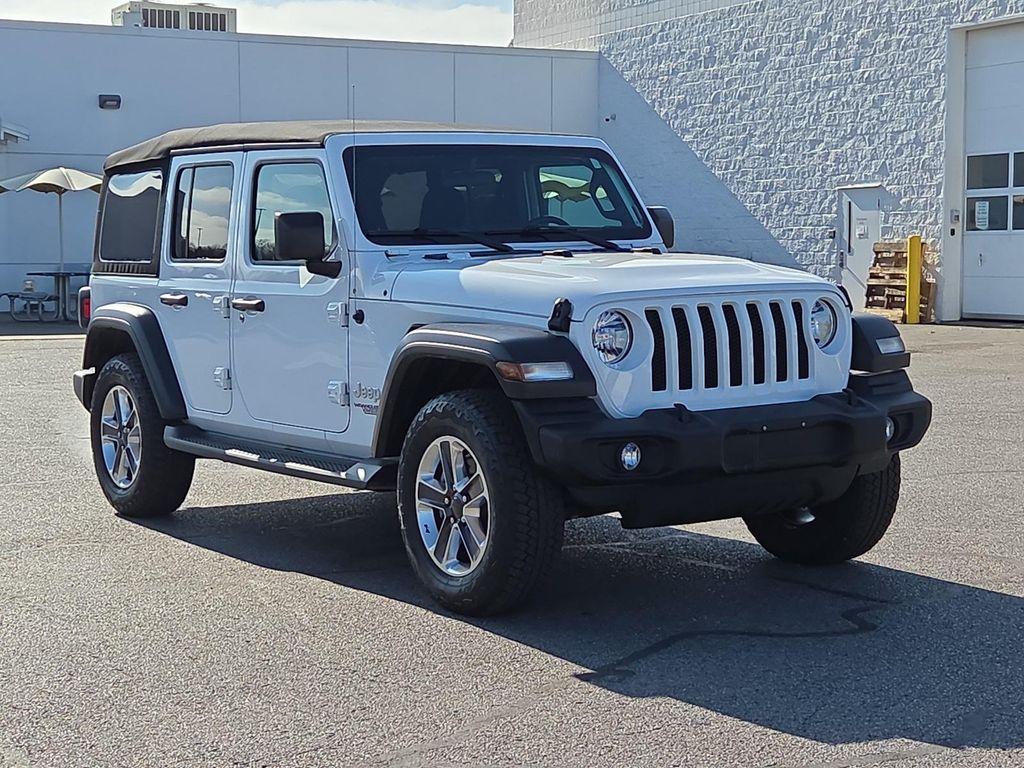 used 2020 Jeep Wrangler Unlimited car, priced at $29,288