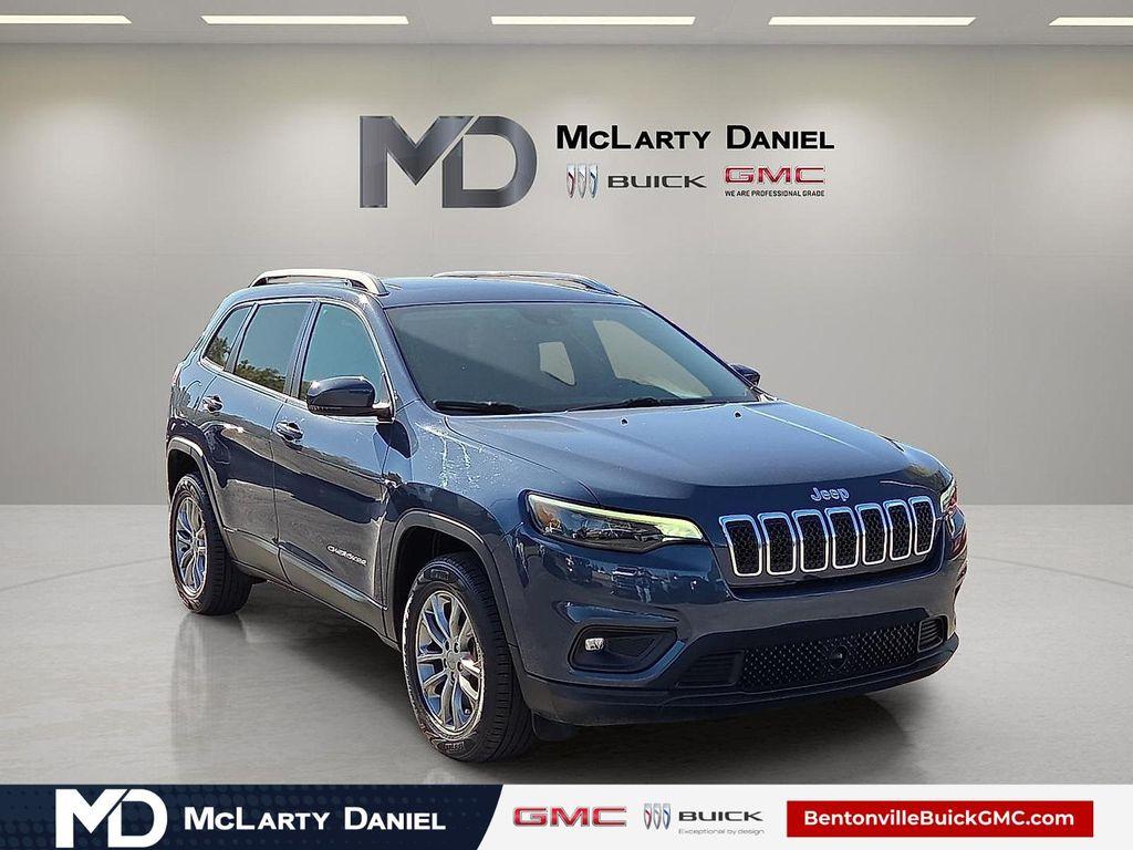 used 2021 Jeep Cherokee car, priced at $18,990