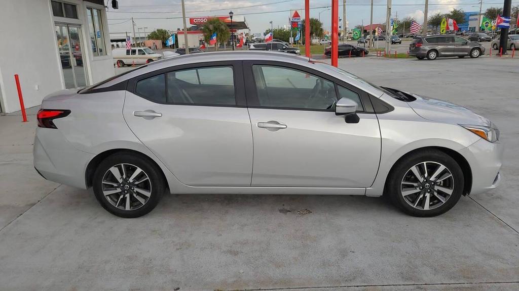 used 2021 Nissan Versa car, priced at $9,900