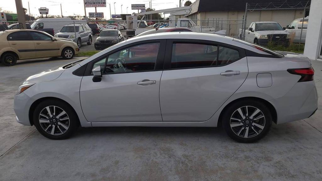 used 2021 Nissan Versa car, priced at $9,900