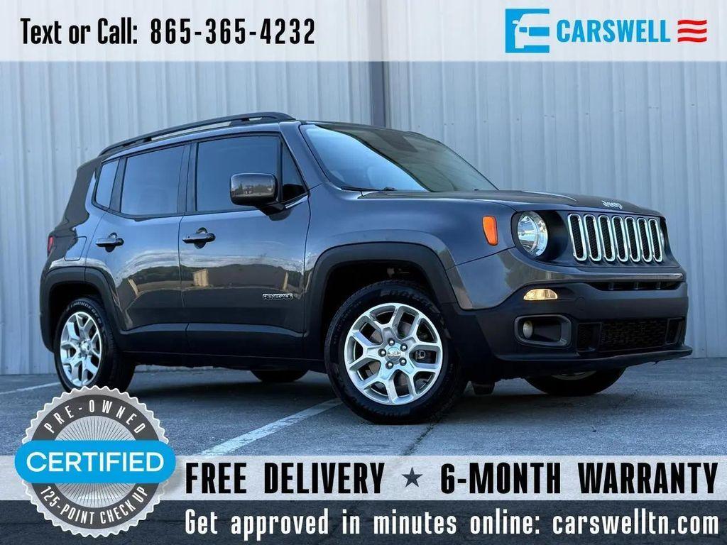 used 2017 Jeep Renegade car, priced at $10,530