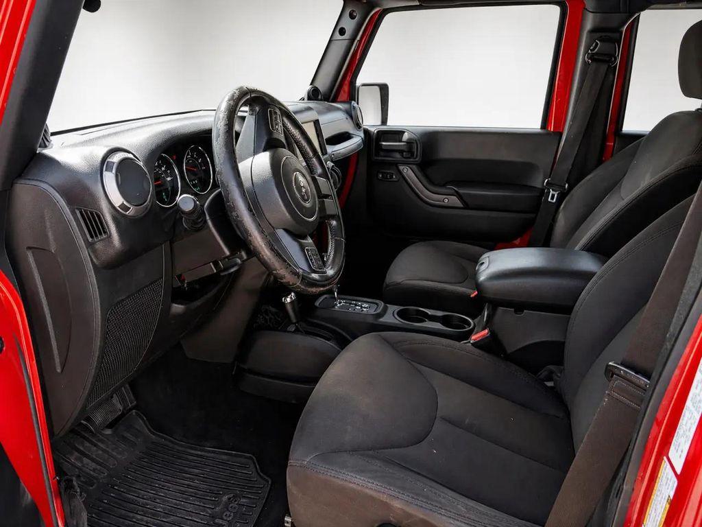 used 2014 Jeep Wrangler Unlimited car, priced at $14,989