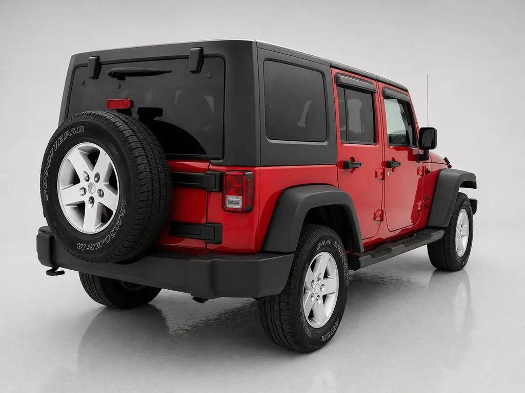 used 2014 Jeep Wrangler Unlimited car, priced at $14,989