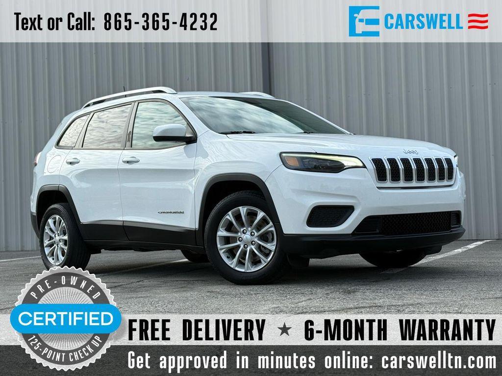 used 2020 Jeep Cherokee car, priced at $12,850