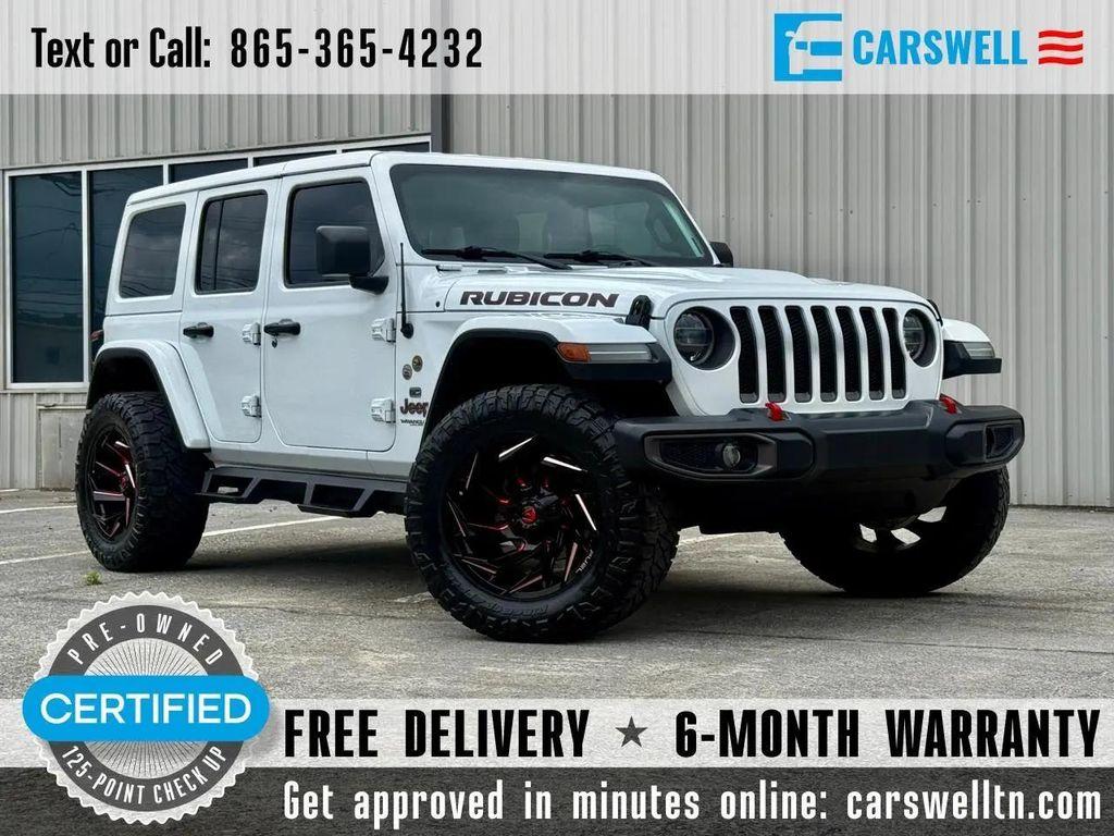 used 2020 Jeep Wrangler Unlimited car, priced at $31,921