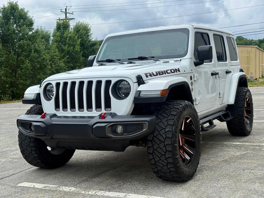 used 2020 Jeep Wrangler Unlimited car, priced at $31,921