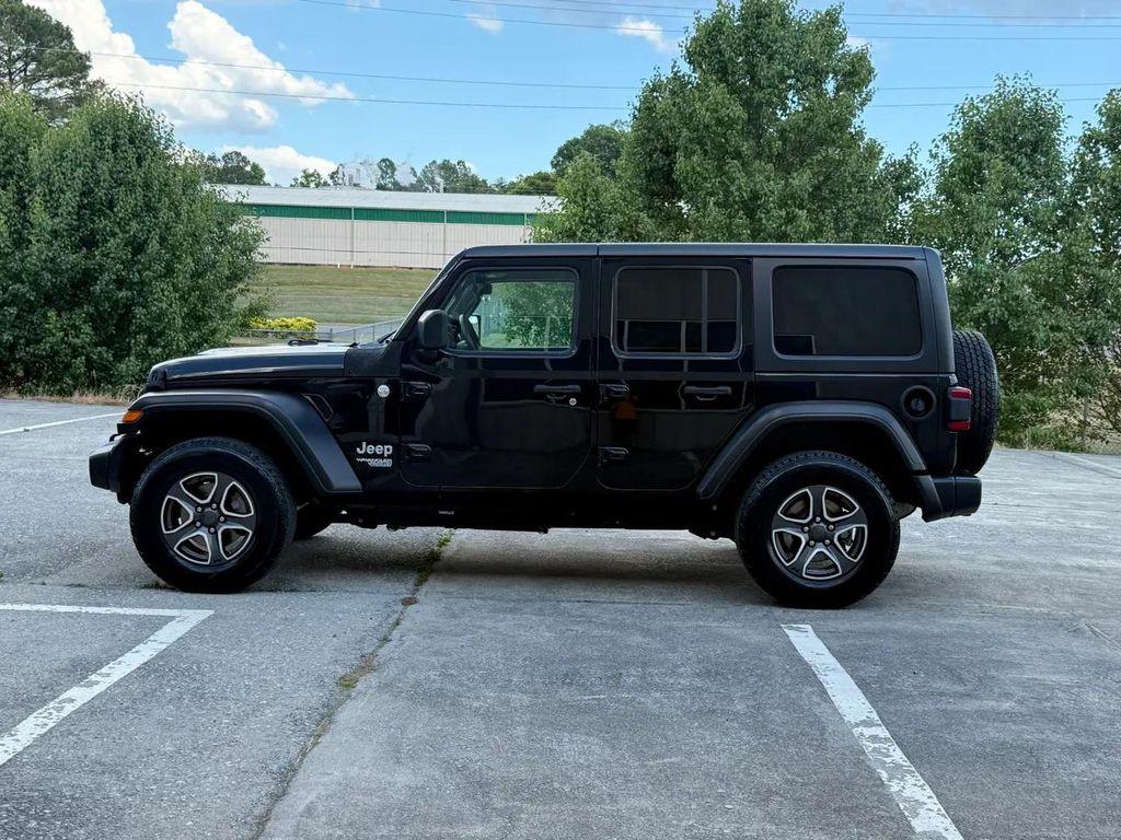 used 2021 Jeep Wrangler Unlimited car, priced at $21,305