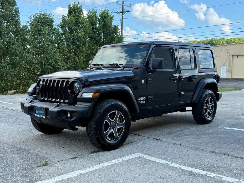 used 2021 Jeep Wrangler Unlimited car, priced at $21,305
