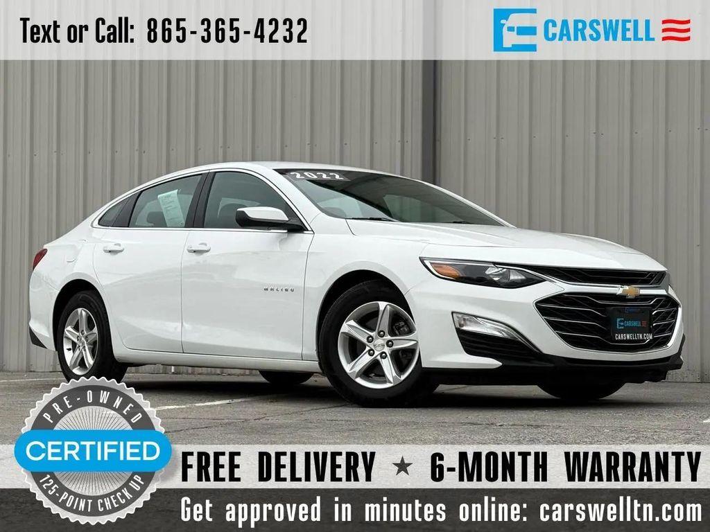 used 2022 Chevrolet Malibu car, priced at $11,950