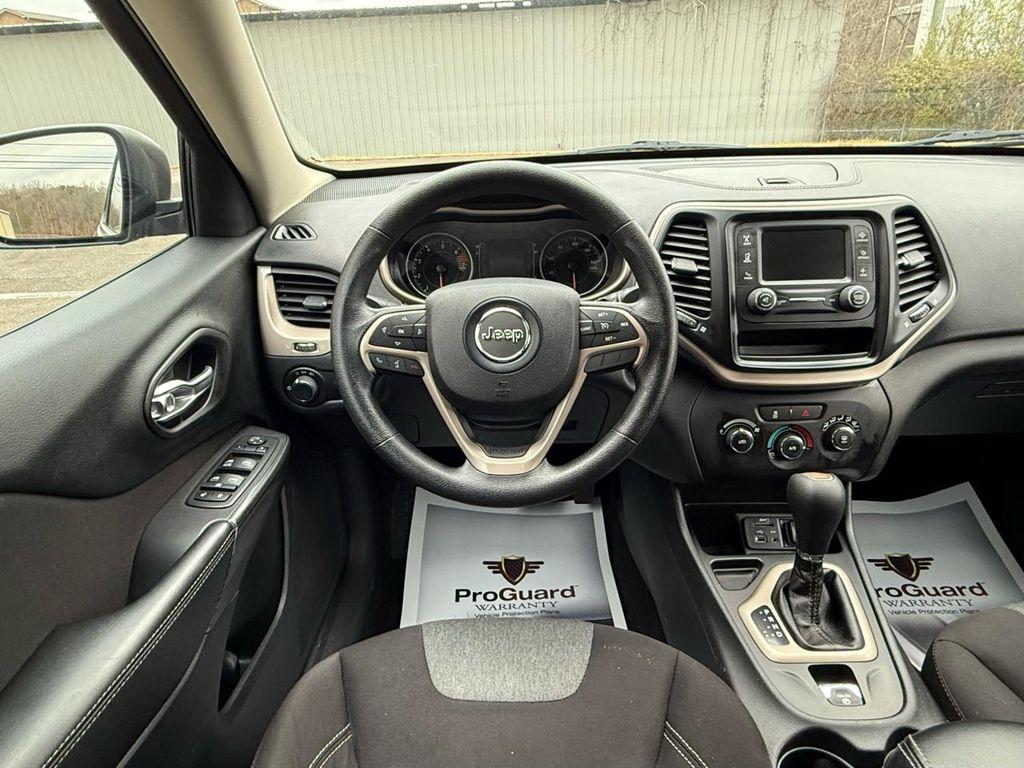 used 2017 Jeep Cherokee car, priced at $10,490