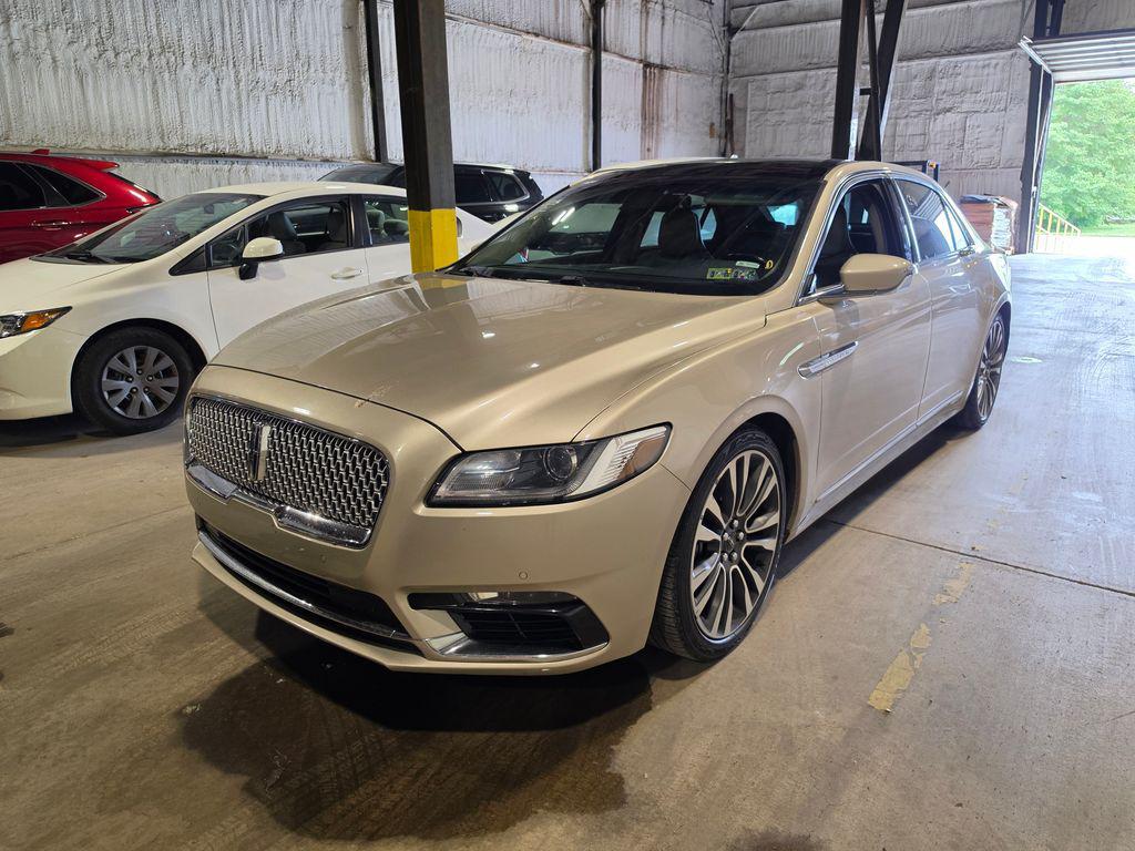 used 2017 Lincoln Continental car, priced at $16,582