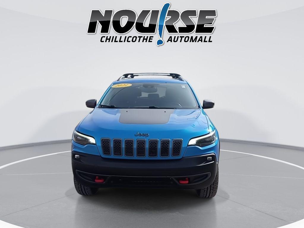 used 2021 Jeep Cherokee car, priced at $16,998