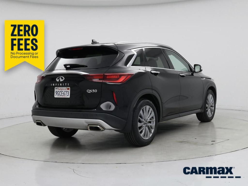 used 2023 INFINITI QX50 car, priced at $25,998