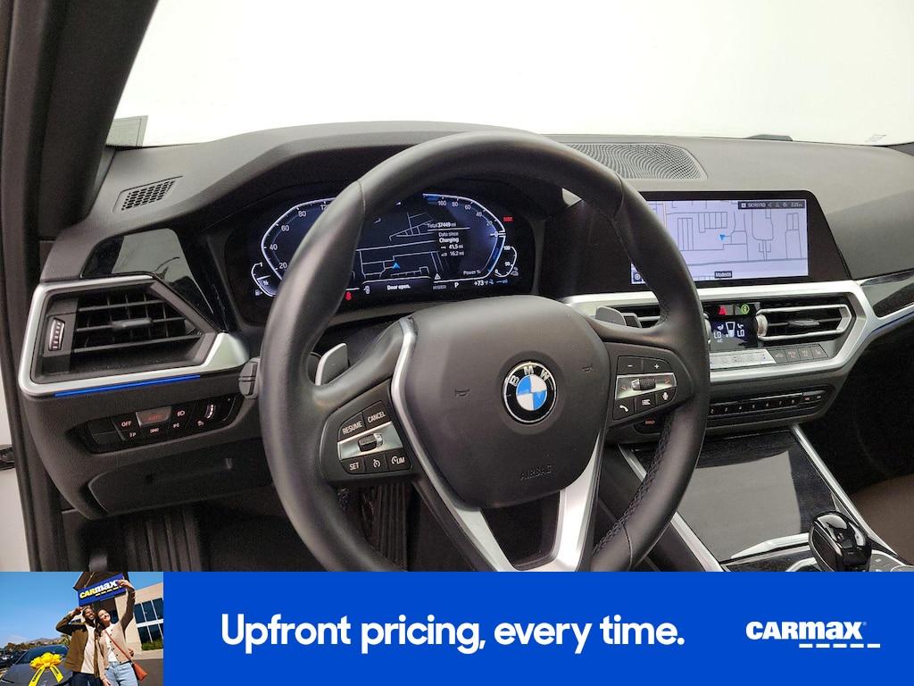 used 2021 BMW 330e car, priced at $27,998